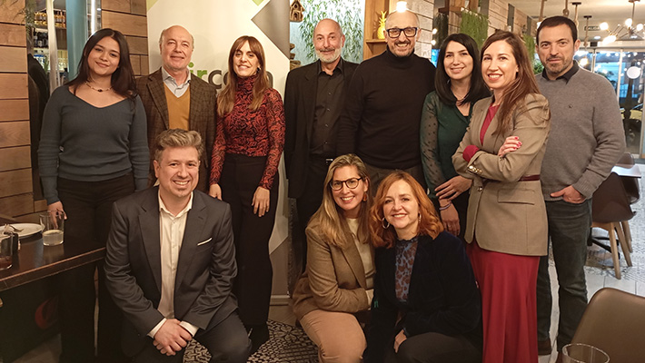 Dircom Norte celebra su brindis de año nuevo