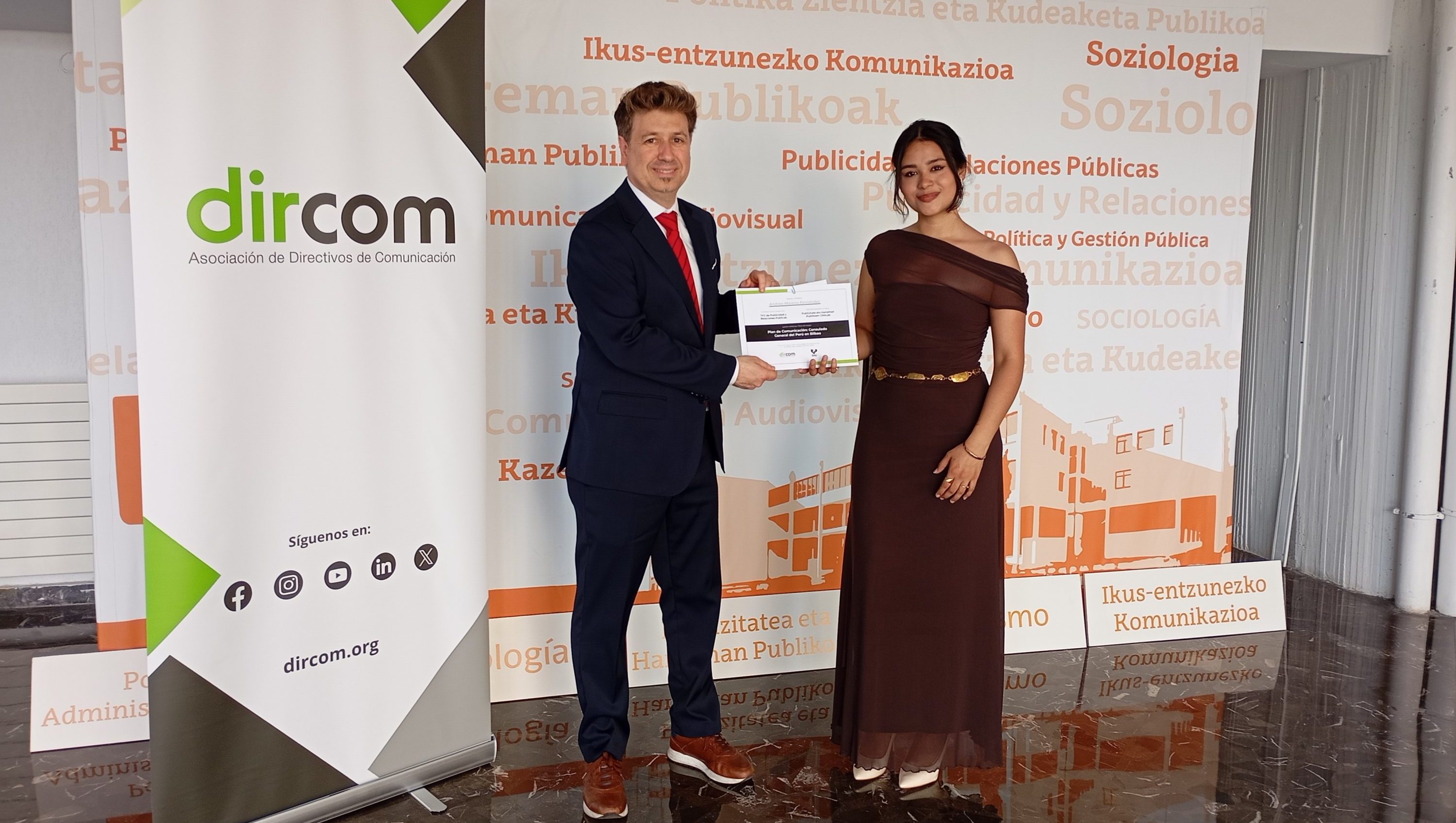 Entregado el III Premio Dircom Norte - EHU