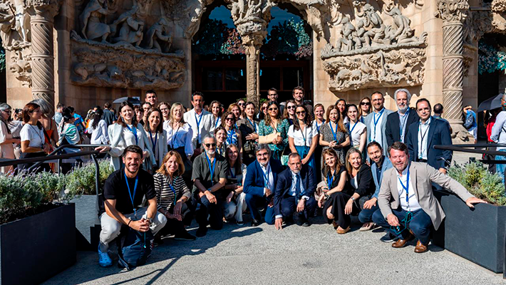 Dircom Catalunya visita la Sagrada Familia en un momento histórico para la Basílica
