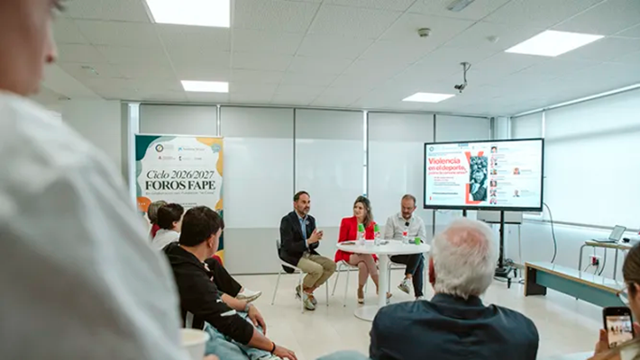 Dircom participa en el primer Foro FAPE sobre violencia en el deporte y comunicación